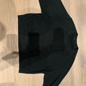 brandy melville thermal black long sleeve
